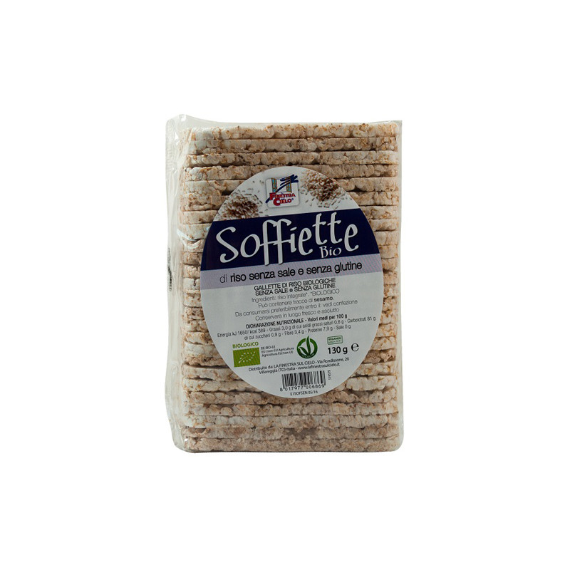 SOFFIETTE BIO SENZA SALE S/G