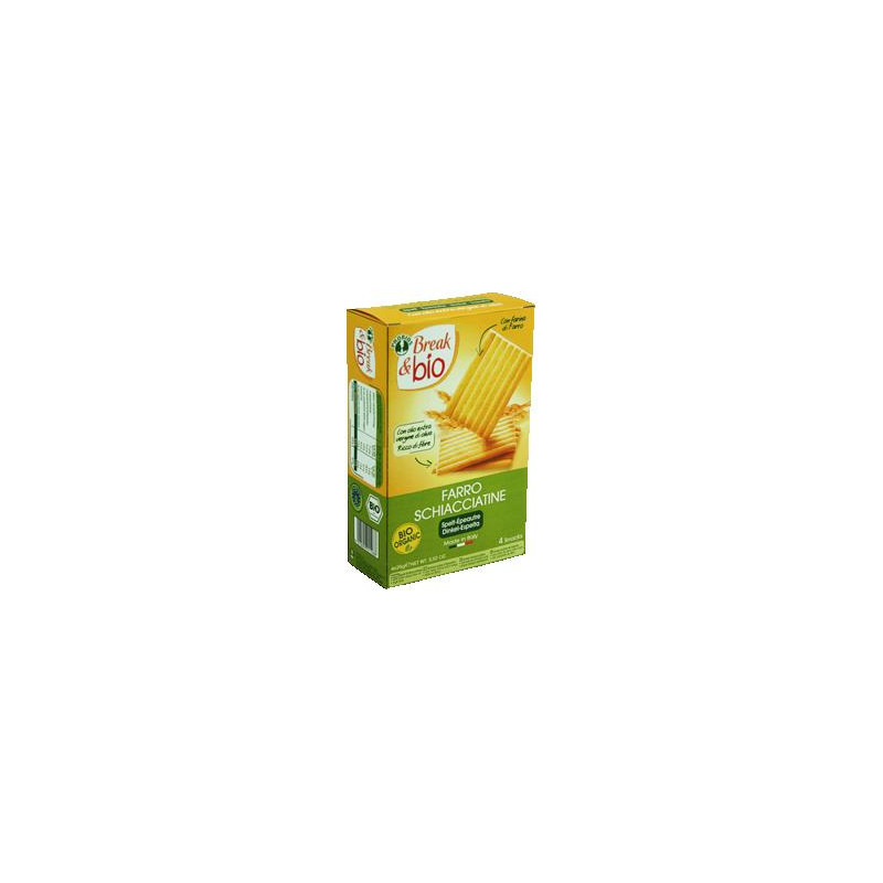 B&B SCHIACCIATINE FARRO 100G