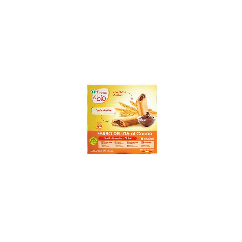B&B FARRO DELIZIA CACAO 6X30G