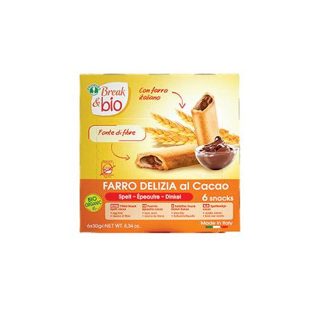 B&B FARRO DELIZIA CACAO 6X30G