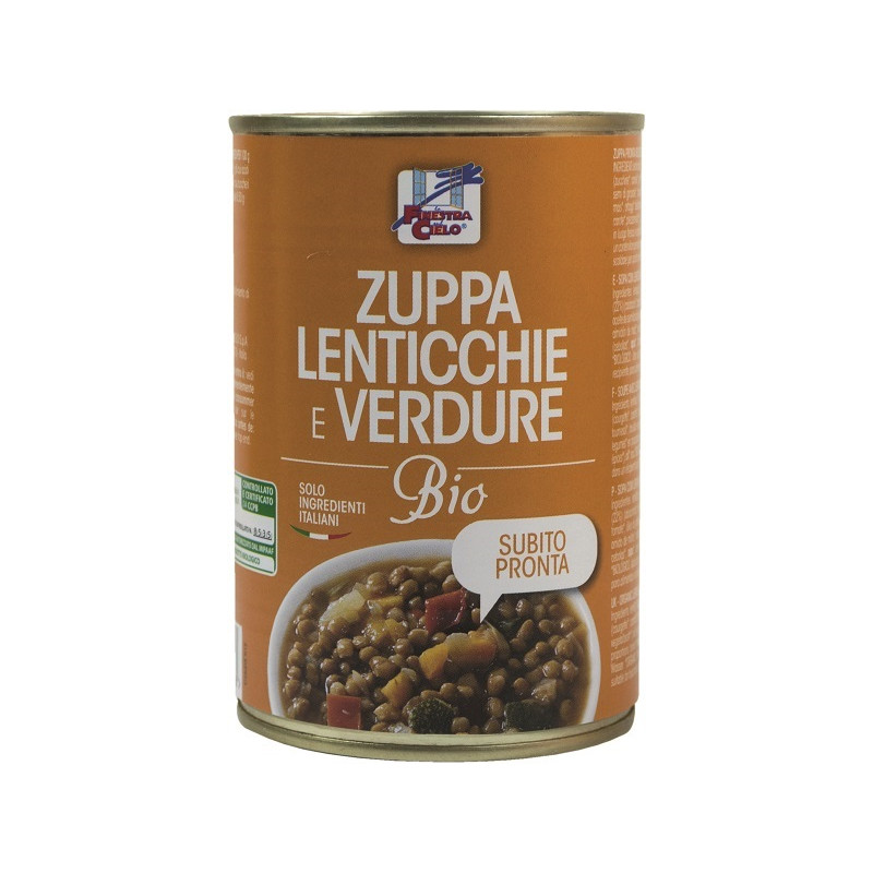 ZUPPA LENTICCHIE VERDURE BIO