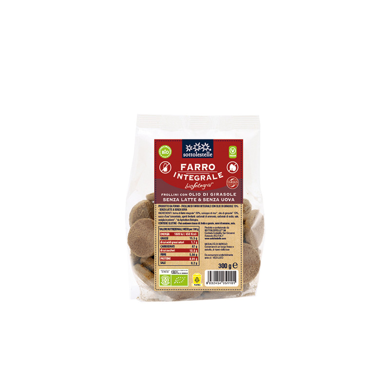 BISCOTTI FARRO INTEGRALE 300G