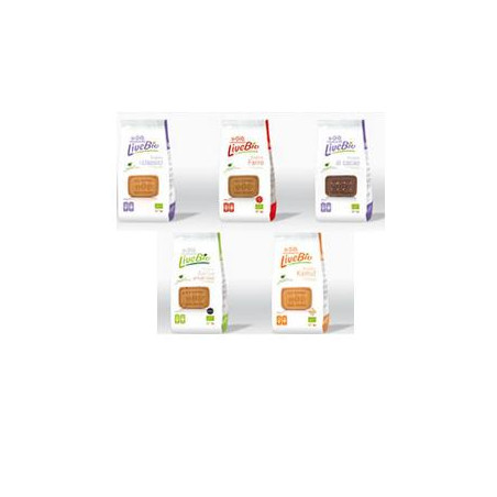 LIVEBIO BISCOTTI AL CACAO 300G