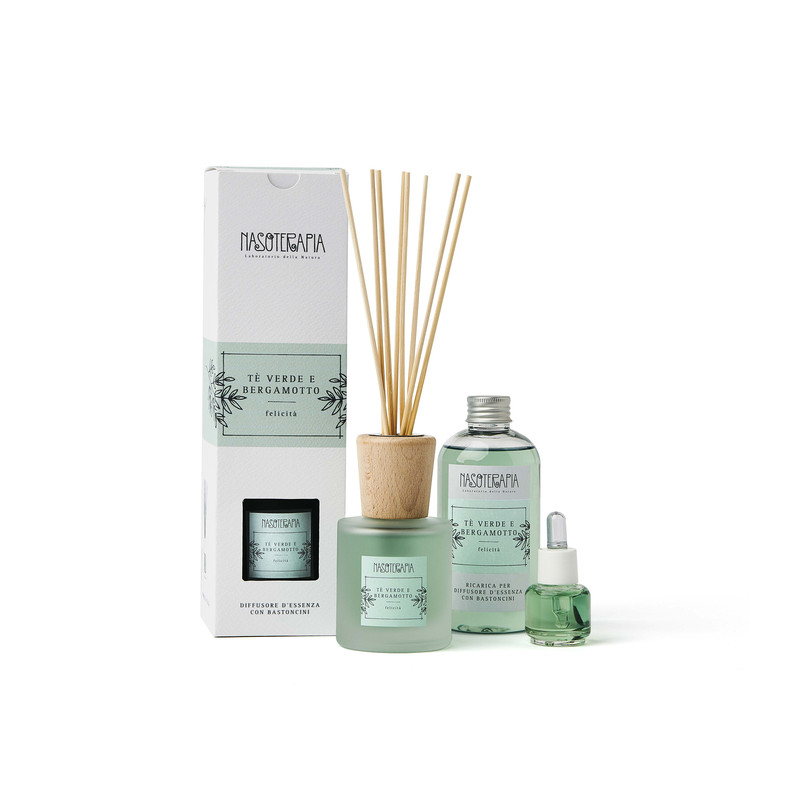 DIFFUSORE BAST TE' VE/BER100ML