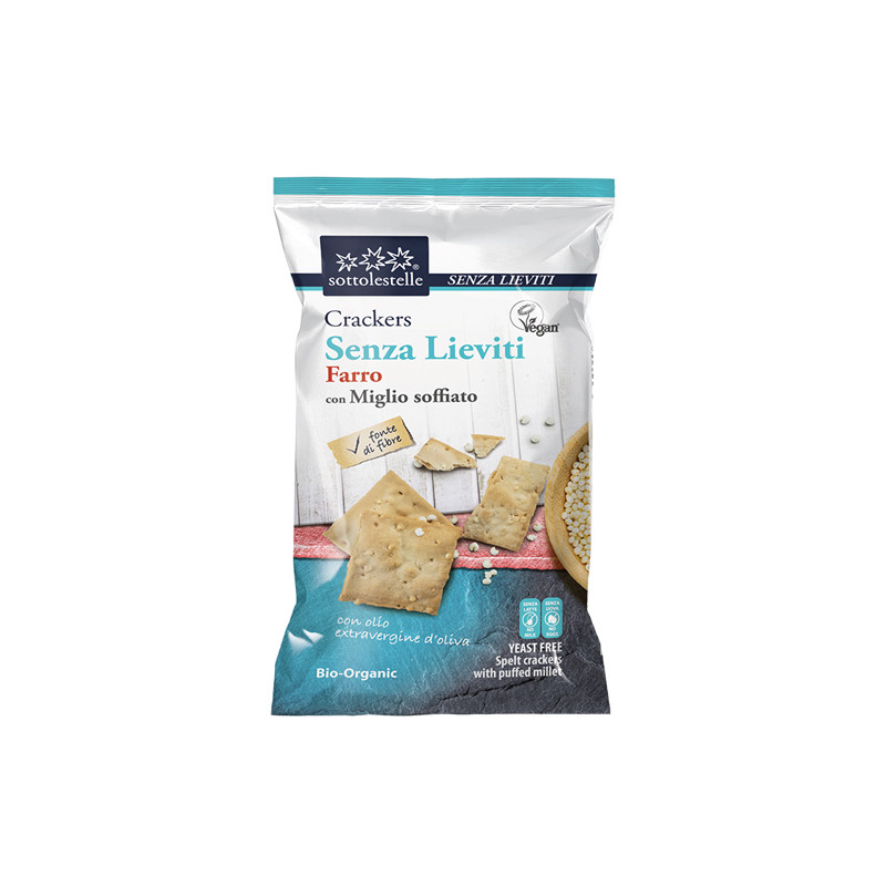 CRACKERS FARRO/MIGLIO SOFFIATO