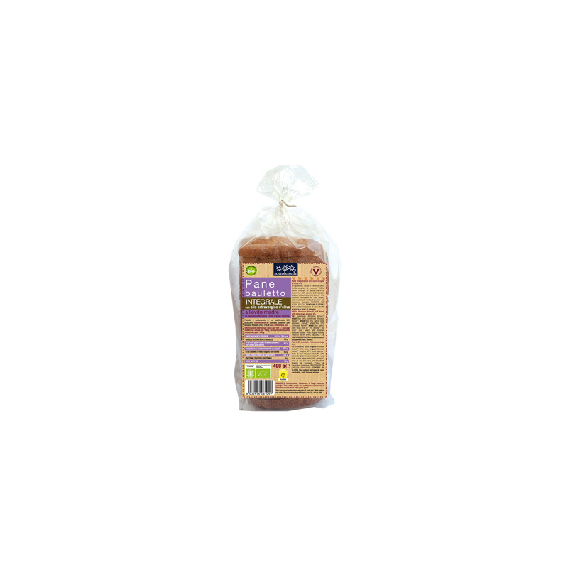 PANE BAULETTO INTEGRALE 400G