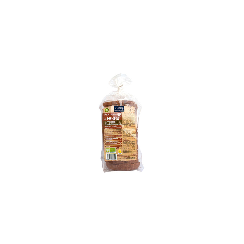 PANE BAULETTO FARRO INTEGR400G