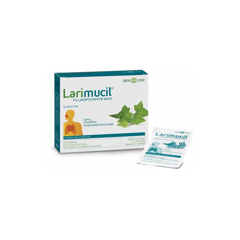 LARIMUCIL FLUIDIFIC 600 10BUST