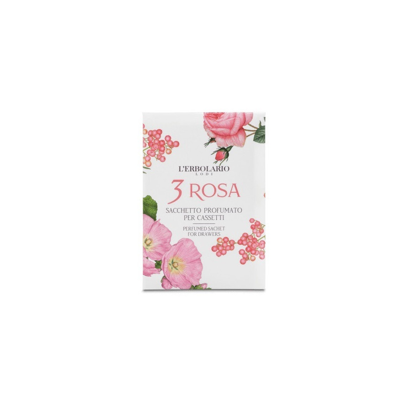 3 ROSA SACCHETTO PROFUMATO CAS