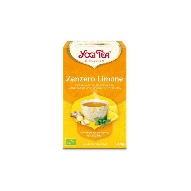 YOGI TEA ZENZERO LIMONE 30,6G