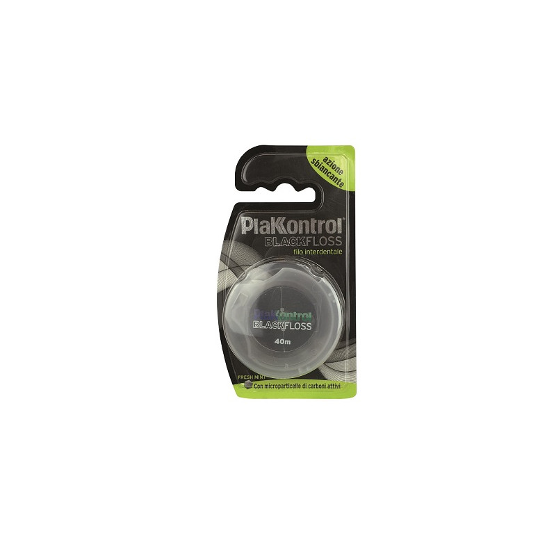PLAKKONTROL BLACK FLOSS 40MT