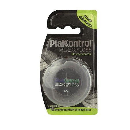 PLAKKONTROL BLACK FLOSS 40MT