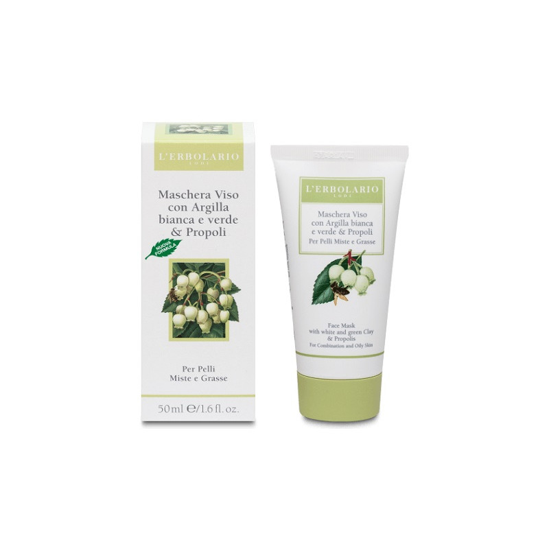MASCHERA VISO ARGILLA/PROPOLI