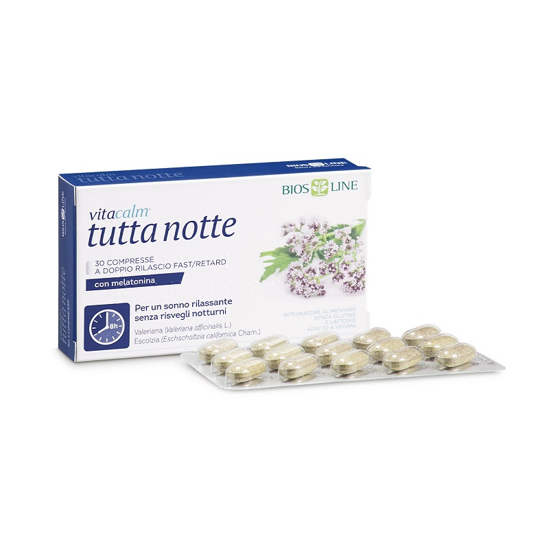 VITACALM TUTTA NOTTE MEL 30CPR