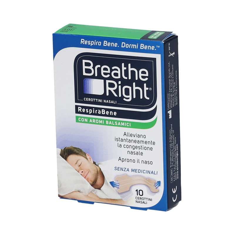 BREATHE RIGHT BALSAMICI 10PZ