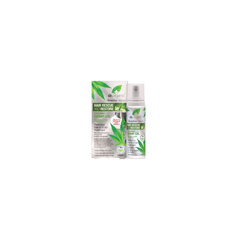 DR ORGANIC HEMP MOUSSE CAPELLI