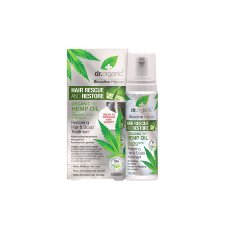 DR ORGANIC HEMP MOUSSE CAPELLI
