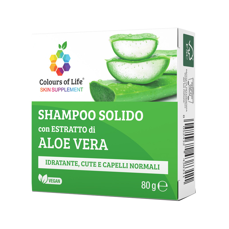 ALOE SHAMPOO SOLIDO 80G COLOUR