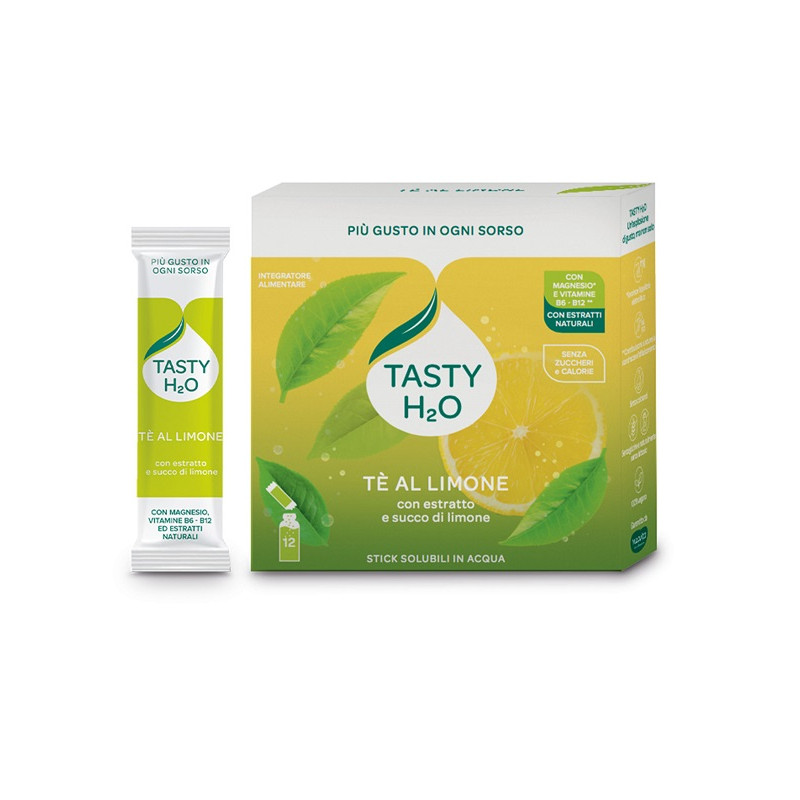 TASTY H2O TE' AL LIMONE12STICK