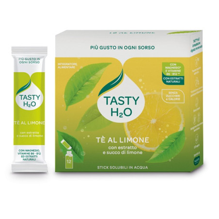 TASTY H2O TE' AL LIMONE12STICK