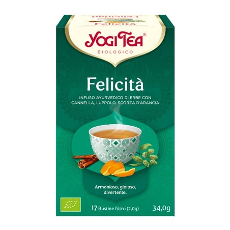 YOGI TEA FELICITA' 34G