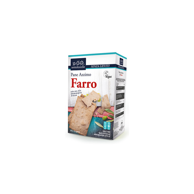 PANE AZZIMO DI FARRO 150G