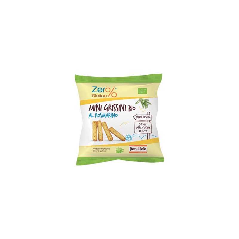 MINI GRISSINI ROSMARINO BIO30G