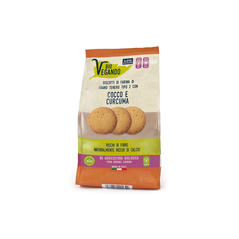 BIOVEGANDO BISC COCCO CURCUMA