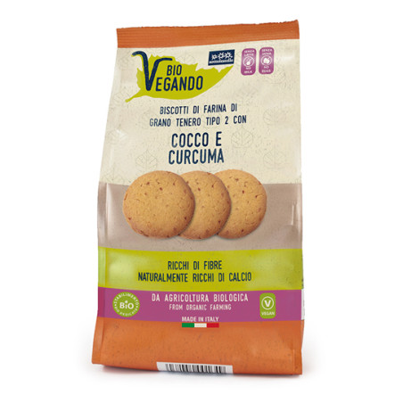 BIOVEGANDO BISC COCCO CURCUMA
