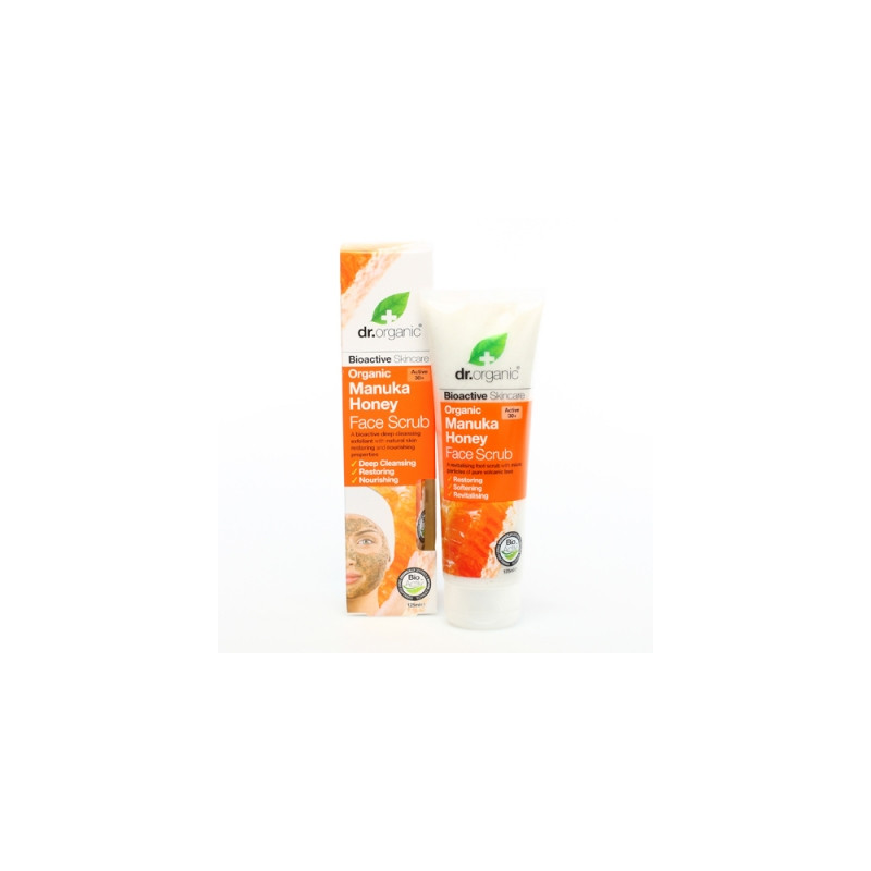 DR ORGANIC MANUKA SCRUB VISO
