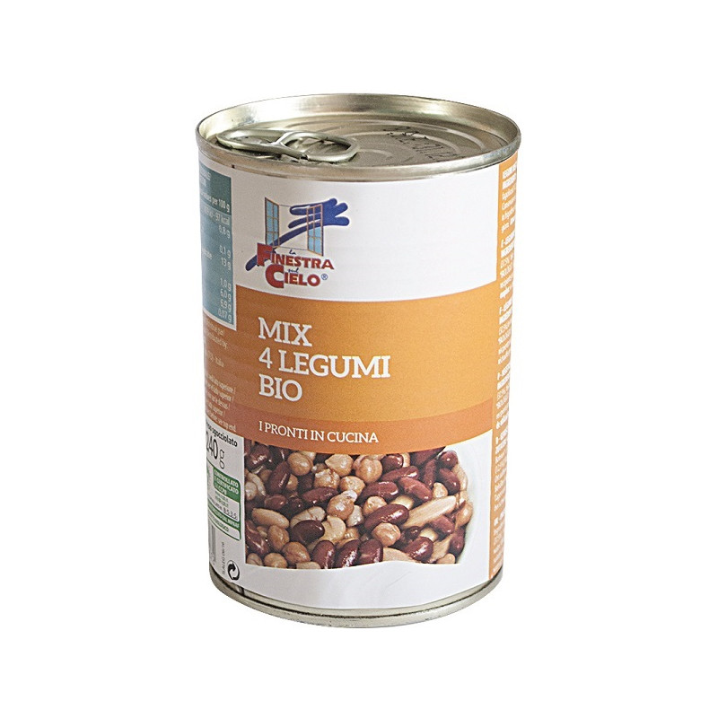 MIX 4 LEGUMI PRONTI BIO 400G