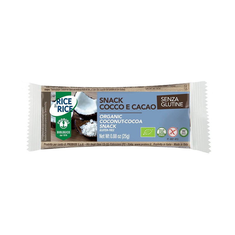 R&R SNACK COCCO/CACAO 25G