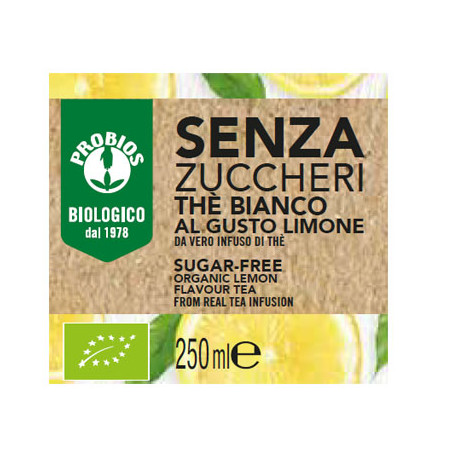 THE' BIANCO LIMONE S/ZUCC250ML