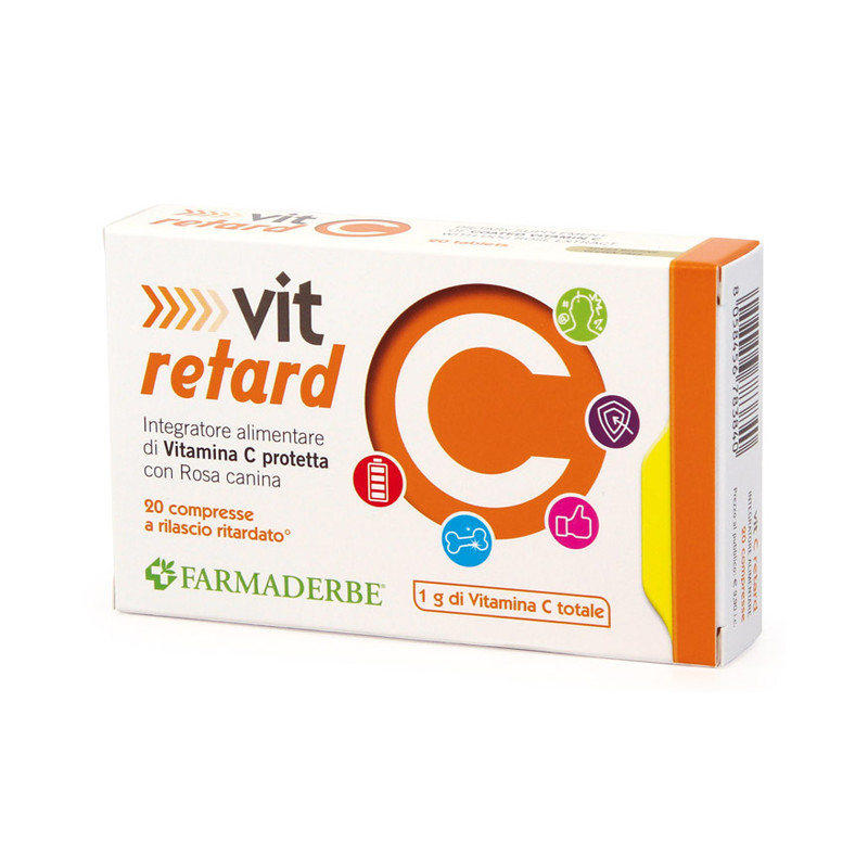VIT C RETARD 20CPR