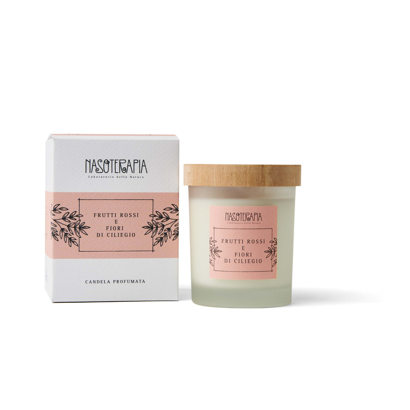 CANDELA FRUTTI ROSSI/FIORI CIL