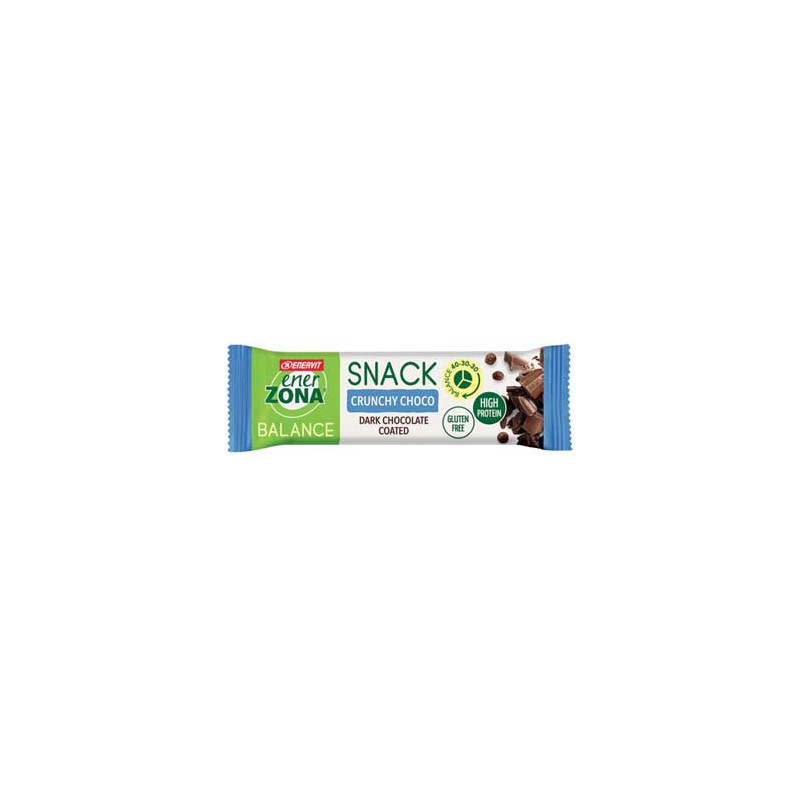 ENERZONA SNACK CRUNCH CHOC 33G
