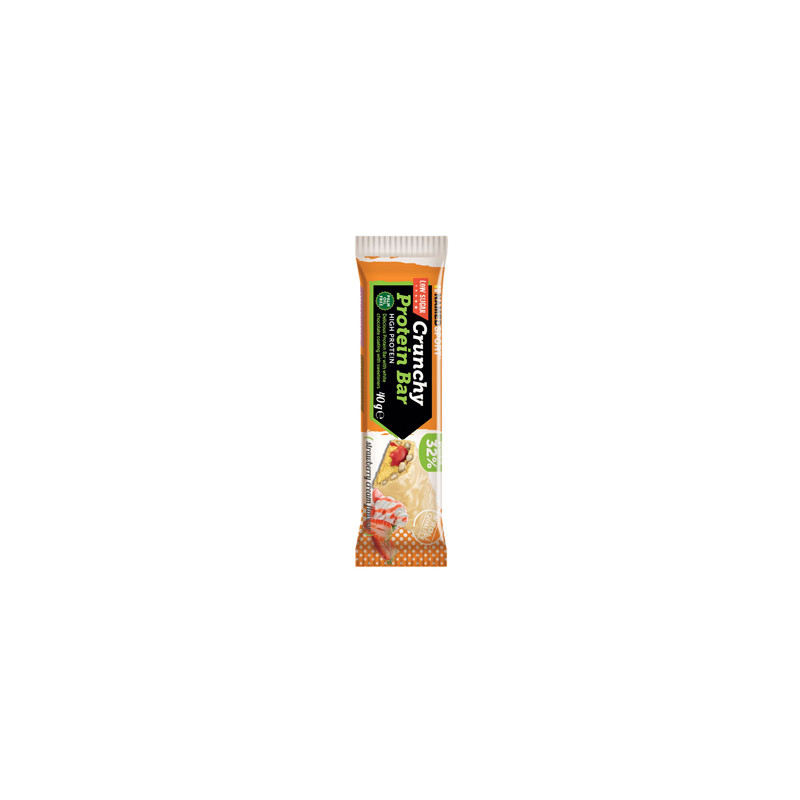 CRUNCHY PROTEINBAR STRAWB 40G