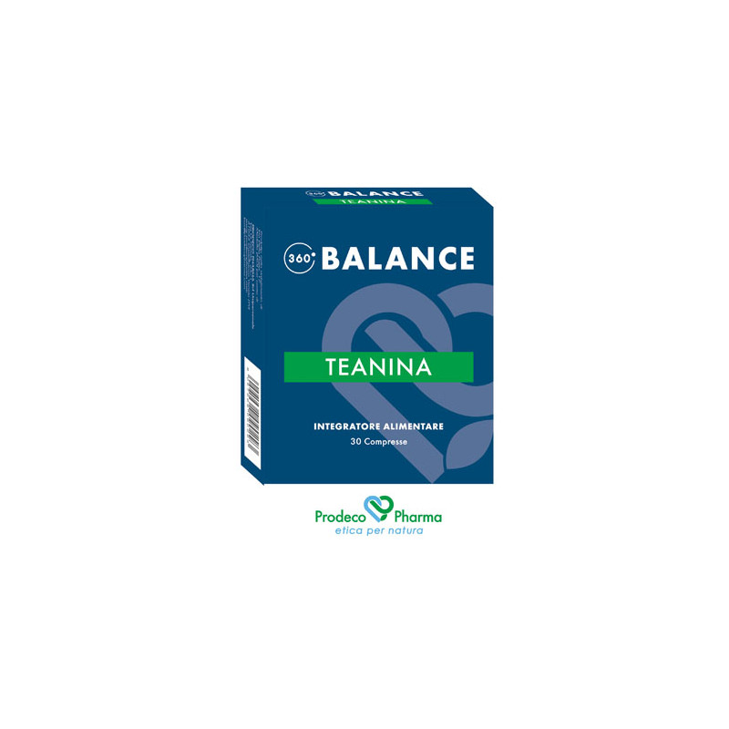 360 BALANCE TEANINA 30CPR