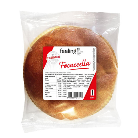 FEELING OK FOCACCELLA 80G