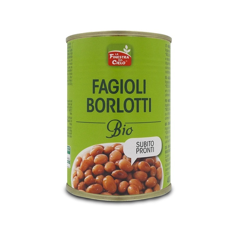 FAGIOLI BORLOTTI PRONTI BIO