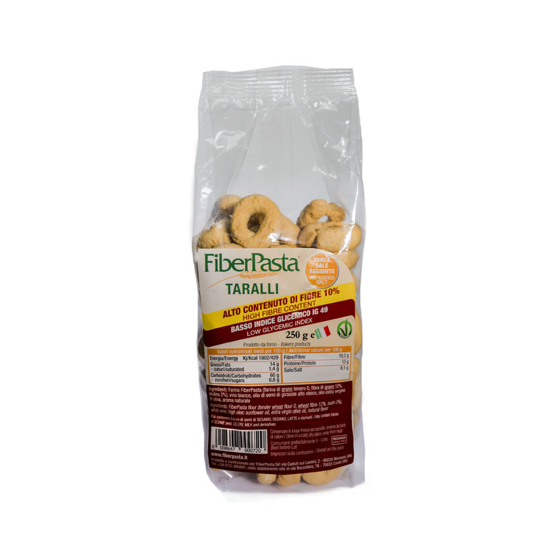 FIBERPASTA TARALLI BASSO INDIC