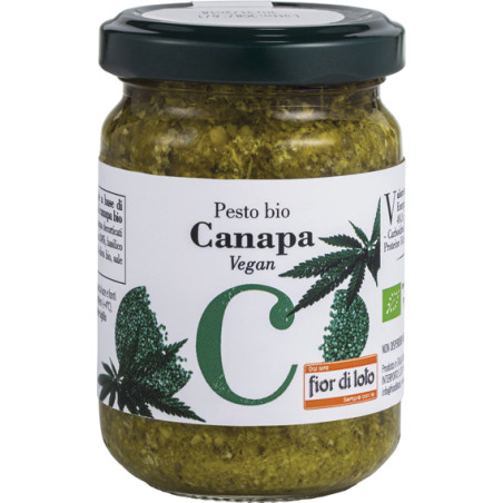 PESTO DI CANAPA VEGAN BIO 130G
