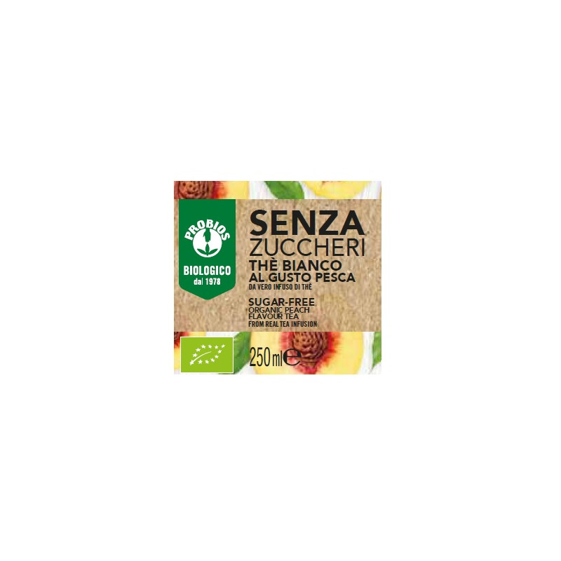 THE' BIANCO PESCA S/ZUCC 250ML