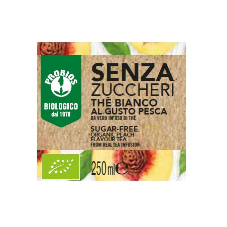 THE' BIANCO PESCA S/ZUCC 250ML