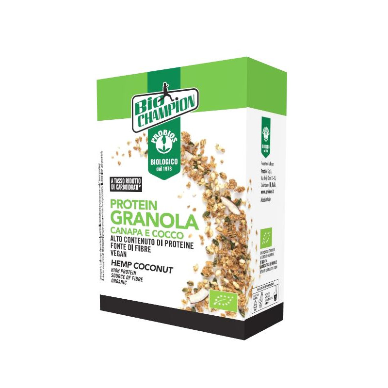 BCH PROTEIN GRANOLA CANAPA/COC