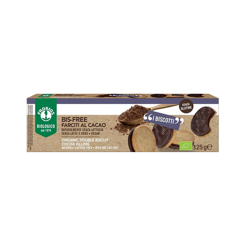 BIS FREE FARCITI AL CACAO 125G