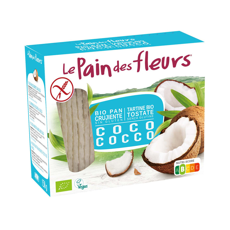 PAIN FLEURS TART TOST COCCO