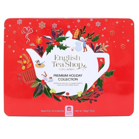 ENGLISH TEA SHOP RED XMAS COLL