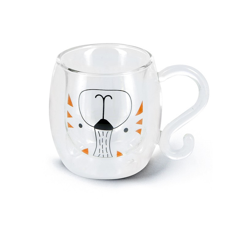 NEAVITA MUG VETRO TIGRO TEA&FR