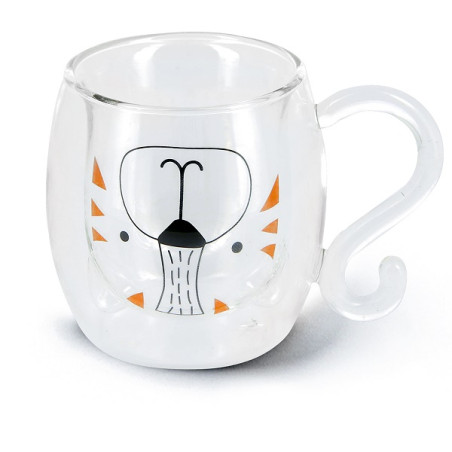 NEAVITA MUG VETRO TIGRO TEA&FR
